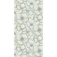 thumbnail image 2 of Idea4wall 2pcs Abstract Floral Pattern Artistic Elegant White Flower Wall Murals, Removable Self-Adhesive Stick Wallpaper Large Wall Stickers for Home Decorative, 48"x96", 2 of 5