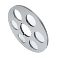 thumbnail image 1 of 1/4 10.5 Inch Empty Reel, Universal Empty Takeup Reel Wind Resistant 6 Hole  for Reel To Reel Tape Player Black,Silver, 1 of 7