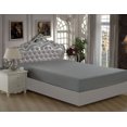 thumbnail image 1 of Marina Decoration Ultra Soft Silky Deep Pocket Solid Rayon from Bamboo All Season Bedding Solid Bamboo Fitted Sheet, Grey Color, 1 of 4