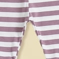 thumbnail image 6 of Zanarzt Baby Leggings Toddler Baby Girl Ruffle Leggings Pants for Little Girls Soft High Waisted Pants Purple,2-3 Years, 6 of 8