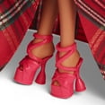 thumbnail image 6 of Barbie 2024 Holiday Barbie Dolls, Seasonal Collector Gift, Barbie Signature, Plaid Gown with Red Bow, 6 of 8