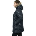 thumbnail image 3 of Women's Silhouette Style Puffer Jacket With Detachable Hood - Slim-Fit Design, 3 of 5