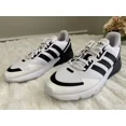 thumbnail image 1 of NWOB Adi-das Originals ZX 1K Boost FX6510 White Black Running Shoes MEN SIZE 7.5, 1 of 6