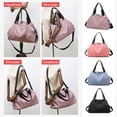 thumbnail image 3 of Jumpingount Bolsa de viaje de repuesto de gran capacidad, transpirable, de un solo hombro, impermeable, para Fitness, accesorios para bolsas Bolsas de mensajero y de hombro Negro, 3 of 6