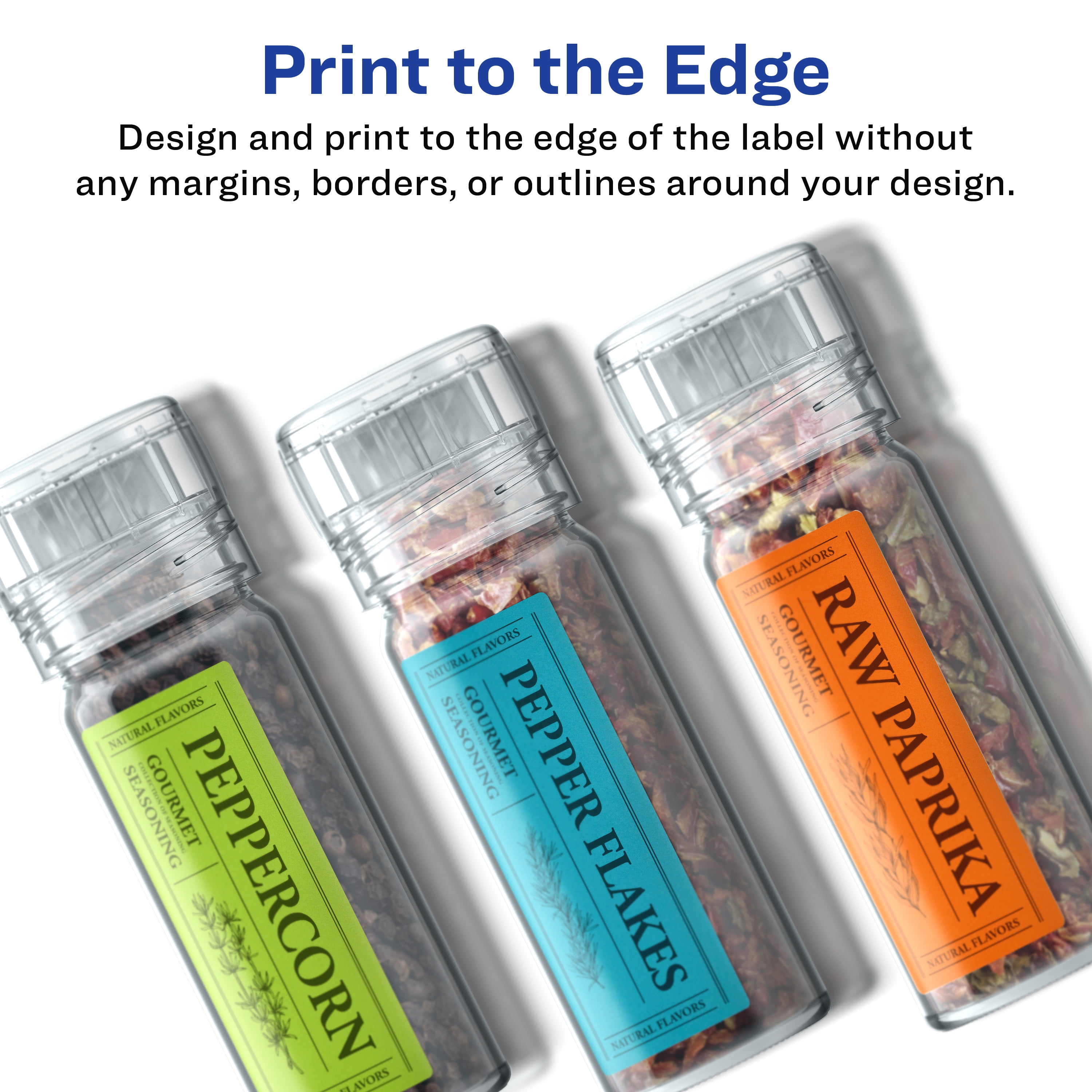 Avery 1" x 3" Waterproof Rectangle Labels, 400 Labels