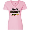 thumbnail image 3 of Inktastic Black History Month Every Day Women's V-Neck T-Shirt, 3 of 5