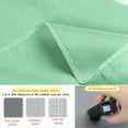 thumbnail image 5 of Super Soft and Durable​​ Microfiber Fitted Sheet, Machine Washable Fitted Bed Sheet with 15 inches Deep Pocket, Full, 54 x 75 inches, Mint, 5 of 7