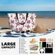 thumbnail image 5 of Fotbe Purple Mushroom Bolsa de Viaje para Playa - Resistente al Agua, Bolsa Tote de Gran Capacidad y Ligera con 7 Bolsillos para Mujeres y Hombres, 5 of 7
