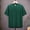 Green, variant on WIZUTIZ Mens Athletic T-Shirts Crewneck Basic Short Sleeve Mens Cotton Casual Workout Fitness Tops Pullover Relaxed Fit Solid