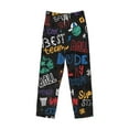 thumbnail image 4 of Balery Men'S Basketball Pants,Sleepwear Pants,Pajama Pants,Pj Bottoms Drawstring And Pockets-X-Large, 4 of 9