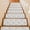 Blue, variant on Nautical Sailboat Stair Treads Non Slip for Steps Summer Coastal Starfish Coral Palm Leaf Linen Texture 4 Pcs Reusable Adhesive Stair Runner Mats for Dogs Elders Treads Rugs for Staircase 8x30 In