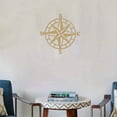 thumbnail image 5 of ESTART 11 inch Metal Nautical Compass Wall Decor, Gold Wall Art for Living Room, Bedroom, Office, Porch, Garden, Patio, 5 of 10