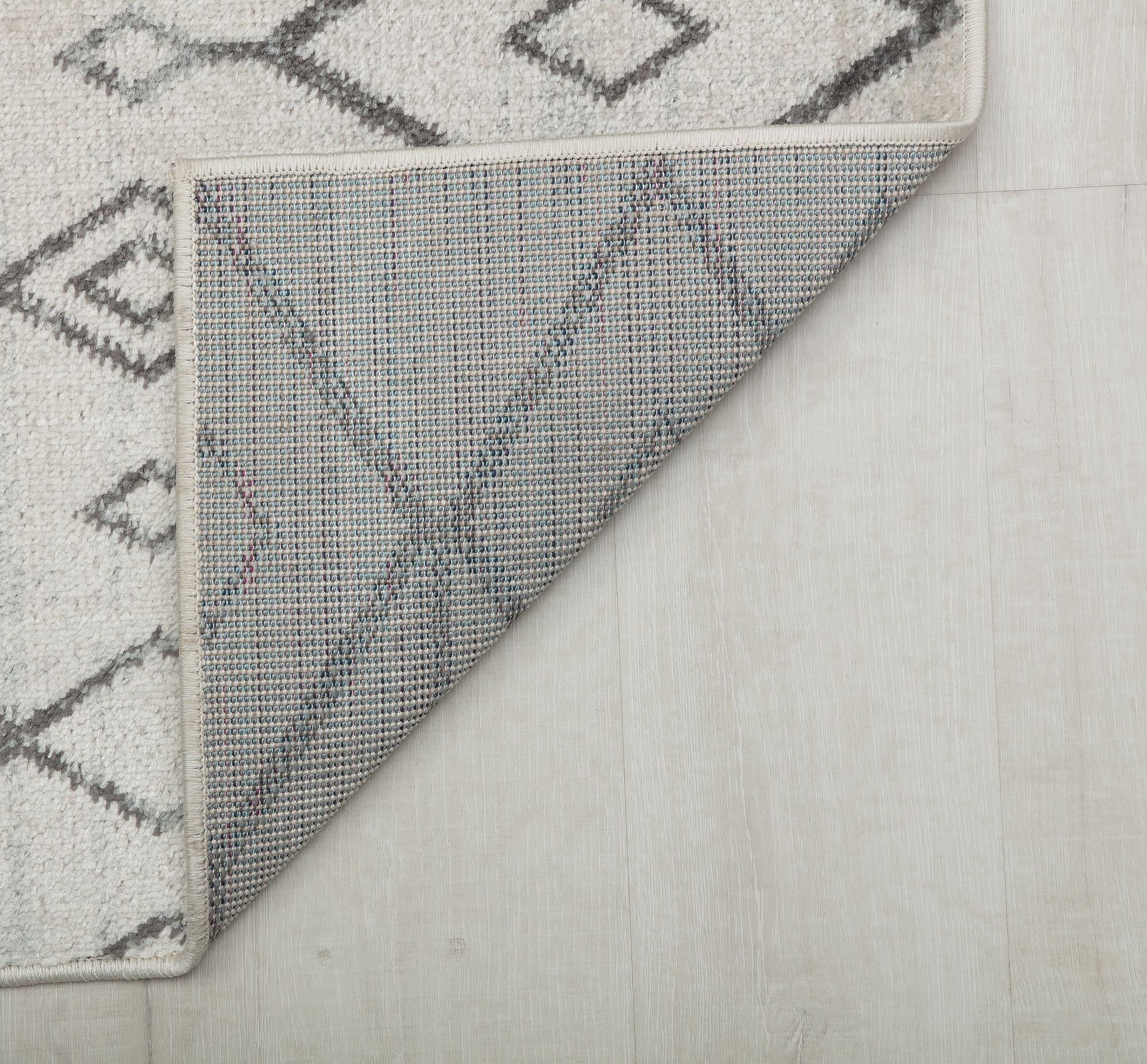 Mason Brooks Ryder KN10B Linen White Moroccan Tribal White Area Rug, 8'3"X10'0"