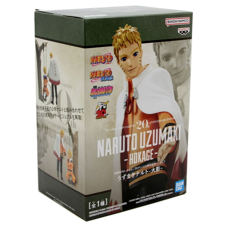 Banpresto Action Figures Naruto Uzumaki Hokage Version 20th