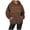 Brown, variant on Hoodies For Women Christian Sweatshirt Letter Print Hoodies Oversized Pullover Hoodie Women Fall Jacket Street Style