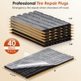 thumbnail image 2 of Tapones Para Neumáticos Parches Vulcanizantes Para Neumáticos Reparar Un Neumático Desinflado Reparación De Tapones Para Neumáticos De Servicio Pesado Estándar Neumáticos Todoterreno Sin Cámara Para A, 2 of 5