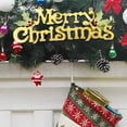 thumbnail image 3 of Falleo Clearance Merry Christmas Letter Sign Window Hanging Christmas Text Decoration Pendant, 3 of 3