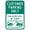 Warning Sign 2, variant on Indication Warning Sign Customer Parking Only Violators Will Be Towed - 8"x12" New Aluminum Metal Tin Sign, Green On White Parking Decor for Outdoor Indoor