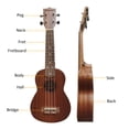 thumbnail image 1 of Ukulele,And Uke Inch And Uke Wood Uke Inch Open Style Soprano Uke 21 Inch, 1 of 5