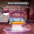 thumbnail image 3 of Newbealer Smart Steam Iron,1200W Handheld Garment Steamer for Clothes, Bedding, Curtains, Traveling,3 Levels Steaming&Dry Ironin,Self-Cleaning, 3 of 9