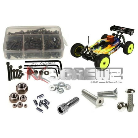

RCScrewZ Losi 8ight 2.0 Stainless Steel Screw Kit - los045