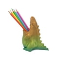 thumbnail image 5 of Clever Contraption Dinosaur Pen & Pencil Holder – Gluttonosaurus Desk Organizer, 5 of 10