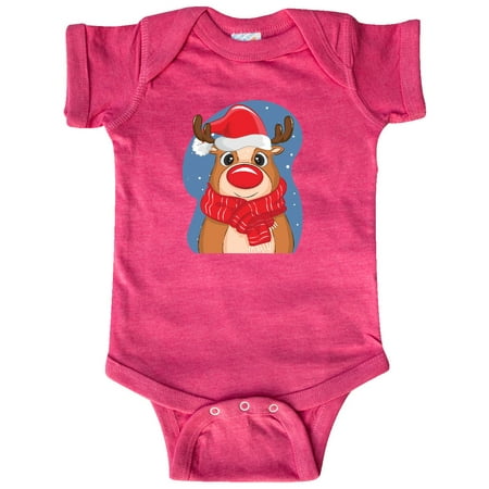 

Inktastic Christmas Reindeer Gift Baby Boy or Baby Girl Bodysuit