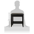 thumbnail image 3 of Homestyles Bedford Wood Vanity Bench in Black, 3 of 5
