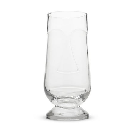 Drinking Glass, Isle Tiki Design Funny Cute Vintage Best Drinking (Best Glass Designs For Partitions)
