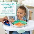 thumbnail image 3 of Infantino Mod Plate Led Weaning, Customizable Silicone Plate for Unisex Baby, 1-Piece, Multicolor, 3 of 10