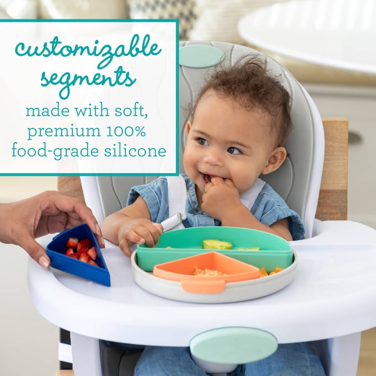 Infantino Mod Plate Led Weaning Silicone Plate photo 2