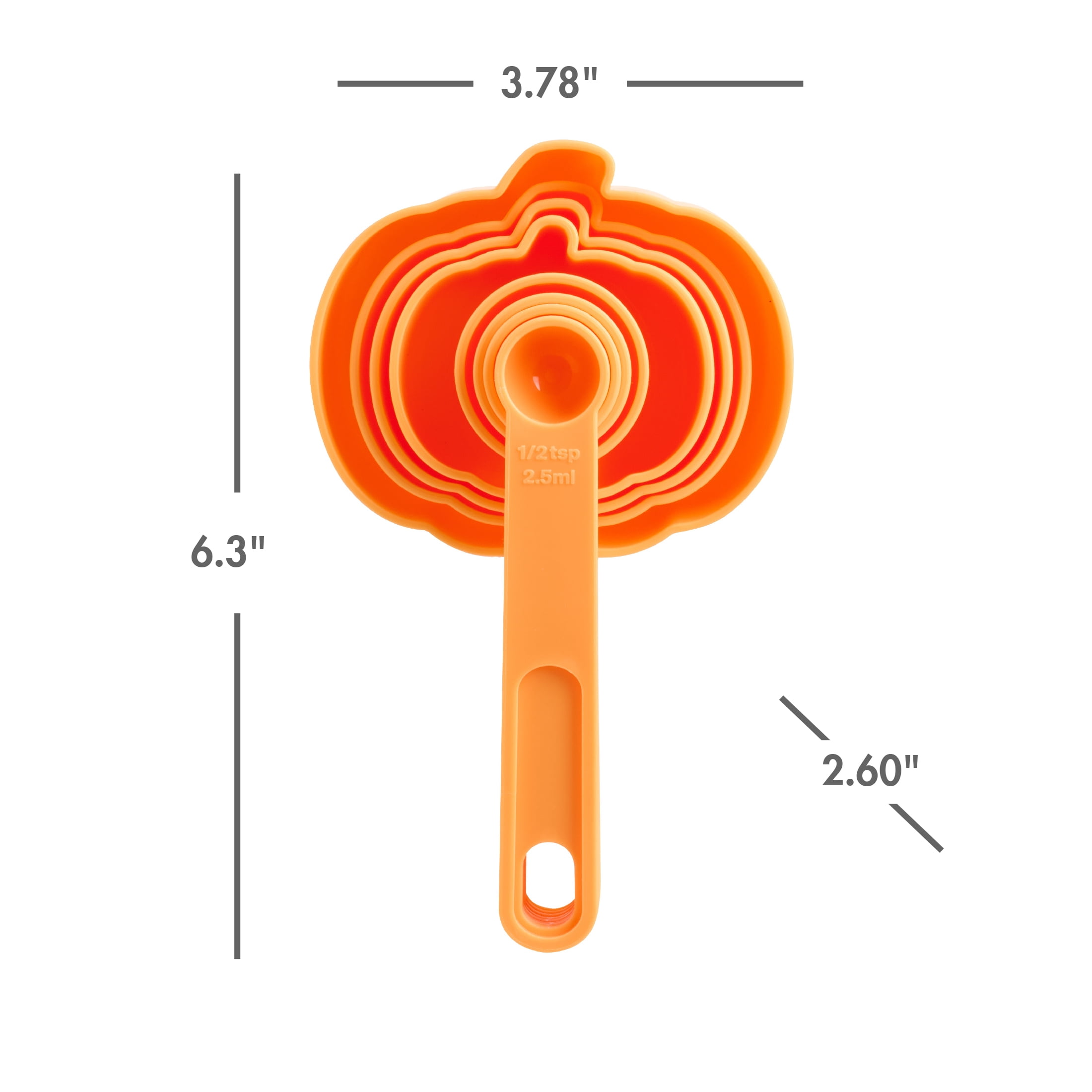 Way To Celebrate 10-Piece Baking Set, Orange, Green