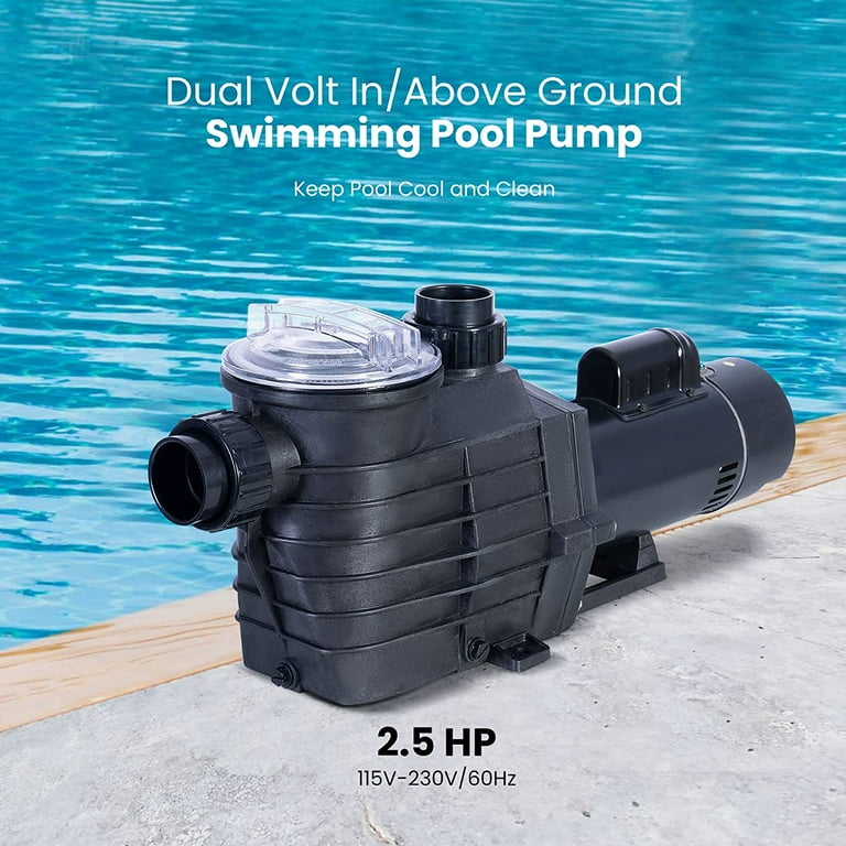 Black & Decker 3 HP Energy Star Variable Speed In Ground Swimming Pool Pump