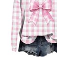 thumbnail image 5 of NAISIBABY Valentine's Day Hoodie for Girls, Long Sleeve Heart Prints Fleece Lined Pullover Fashion Casual Sweatshirt Multicolor 5T, 5 of 5