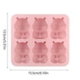 thumbnail image 3 of Molde de silicona para repostería con diseño de goteo, apto para uso alimentario y antiadherente, para pasteles, gelatina, chocolate, cubitos de hielo y repostería DIY, 3 of 8