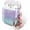 Purple/Aqua, variant on Nagebee Case for AirPods, Crystal Glitter Sparkle Bling, 360° Protective Cute Cover Carrying Case Girls Women with Rose Gold Keychain Compatible with Apple AirPods 1st/2nd (Purple/Blue)