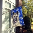 thumbnail image 2 of Carolines Treasures SC9392-FLAG-PARENT Belgian Tervuren Winter Snowflakes Holiday Flag  multicolor, 2 of 2