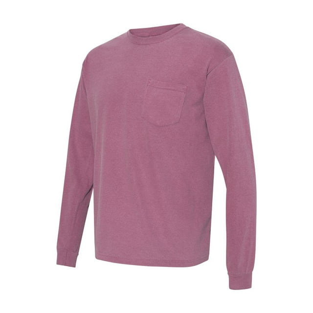 Comfort Colors T-Shirt à Manches Longues pour Adulte avec Poche
