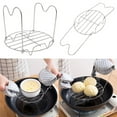 thumbnail image 3 of LOVEVER Accessories for Instant Pot Pressure Cooker Accessories with with Steamer Basket Removable Divider Egg Steamer Rack Steamer Rack Trivet with Handle Cooker Trivet Dish Clip, 3 of 8