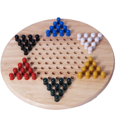 chinese checkers wooden pegs
