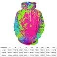 thumbnail image 2 of Neon Oversized Hoodies for Women Pullover Womens Clothes with Pocket Mens Ultimate Pullover Hoodie Sweatshirt S-6XL, 2 of 8