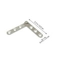 thumbnail image 3 of 10pcs Hidden Rotatable Hinges 360 Degree Rotatable Hinges Replacement Door Hinges, 3 of 8