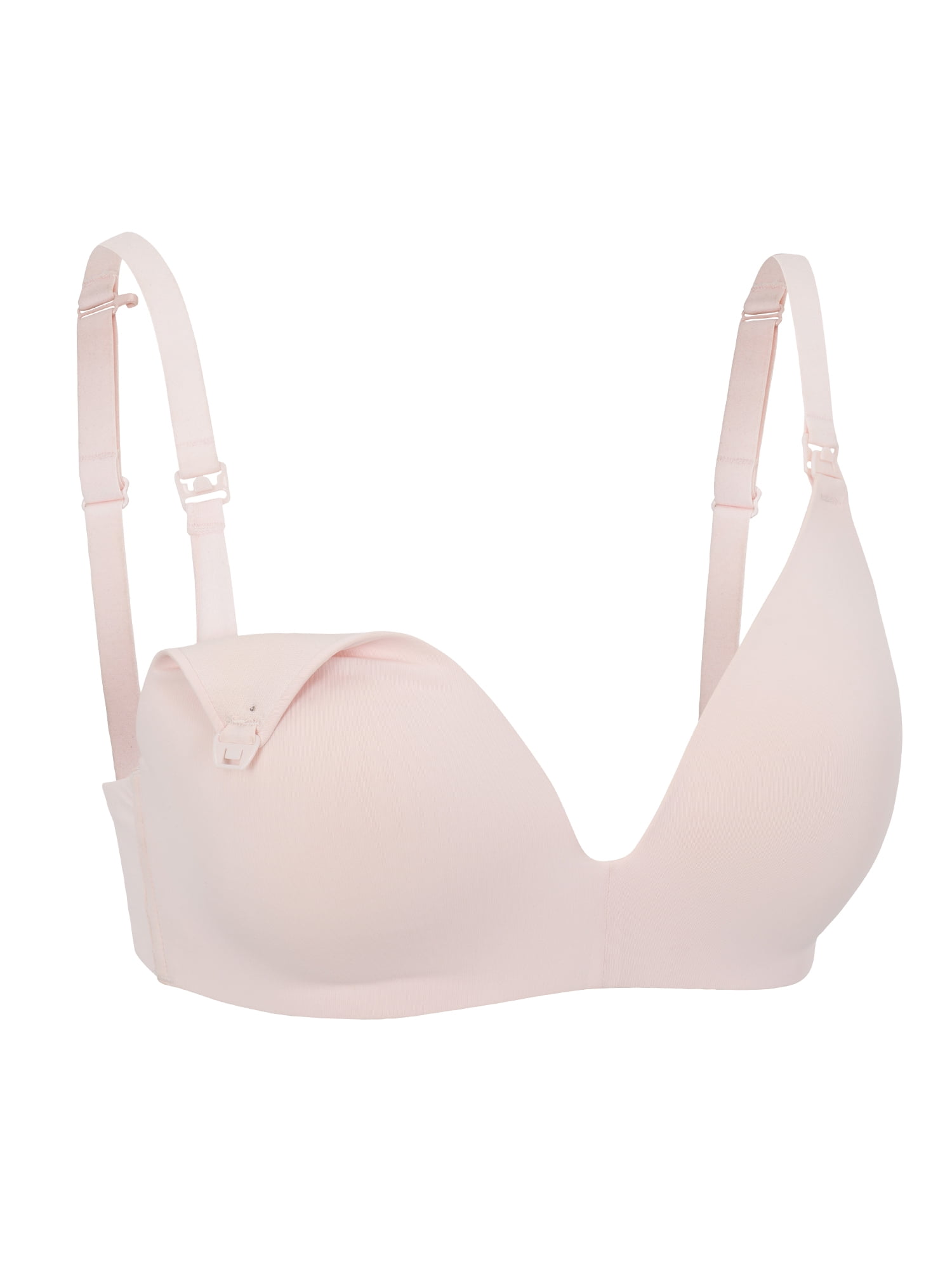 Ingrid & Isabel For Every Belly Women's Maternity & Nursing Breastfeeding Absorbent Wire free Bra, SizesS-XXXL
