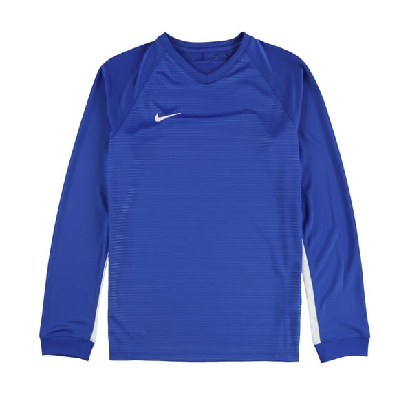 Nike Boys Tiempo Premier Unisex Soccer Jersey, Blue, XL