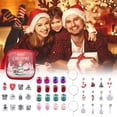 thumbnail image 2 of Calendario De Adviento De Navidad, Regalo Diy, Pulsera Con Dijes, Conjunto De Joyas, Calendario De Cuenta Regresiva, Regalo De Navidad Para Niños yuarrent AP005972-00, 2 of 6