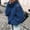 Navy, variant on NTACZA Breathable Sweater for Women Warm Mock Neck Chunky Knit Sweaters Oversized Office Fall Winter Casual Sweater Black
