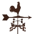 thumbnail image 2 of EZ Vane Rooster Weathervane | Garden Mount | 14 Gauge Steel | Sealed Ball Bearings | Home or Garden, 2 of 10