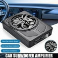 thumbnail image 2 of ZHAO Car Subwoofer amplifier, Black 10" Large-caliber subwoofer with Blue LED Ambient Light, High/Low Level Input for Car/Truck, 2 of 7