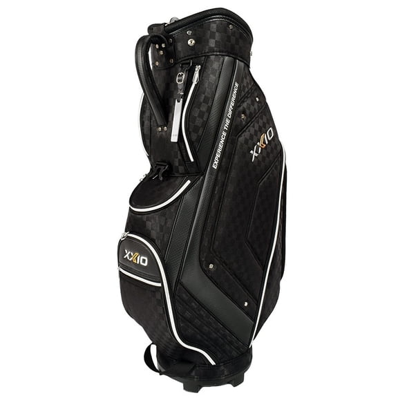 XXIO Golf Lightweight Caddy Bag Black/Check