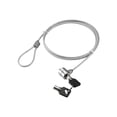thumbnail image 2 of Manhattan Key Lock Laptop Security Lock, Blister with Two Keys Included, Clear PVC Jacket, New, 2 of 10